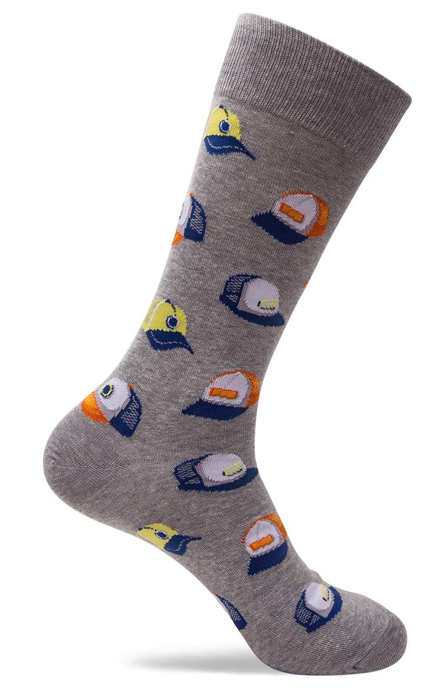 Mens Baseball Cap Socks