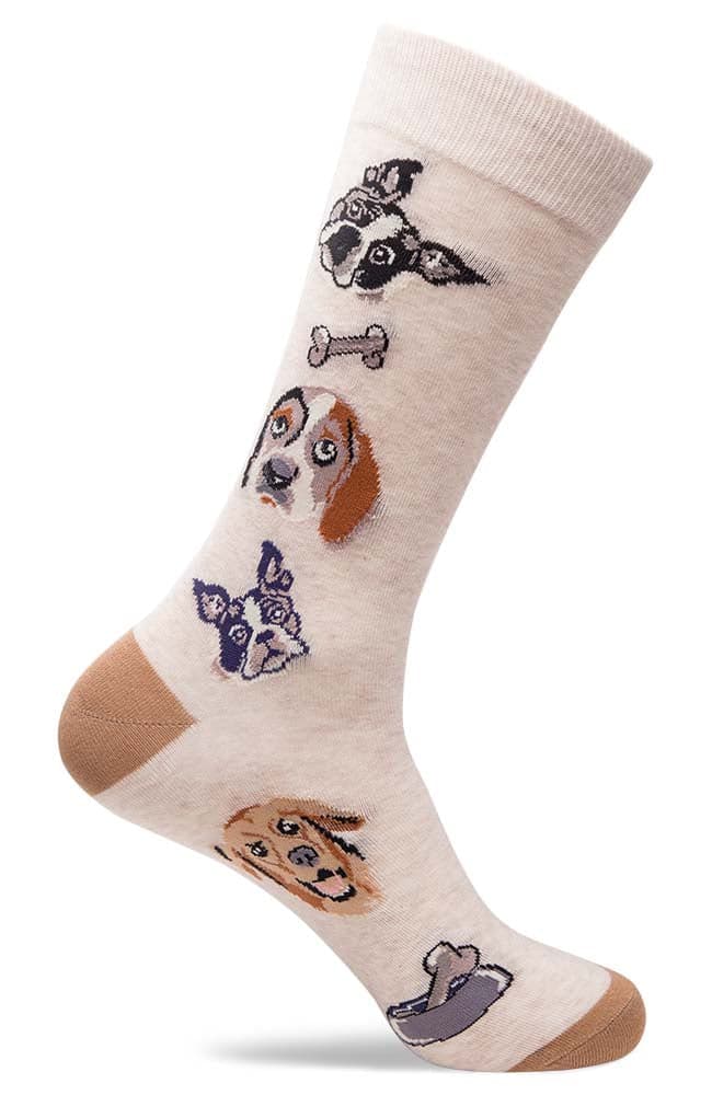 Mens Best Friend Dog Dress Socks