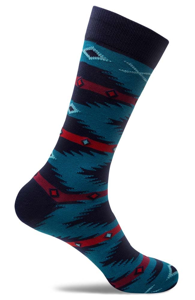 Mens Abstract of the West Socks