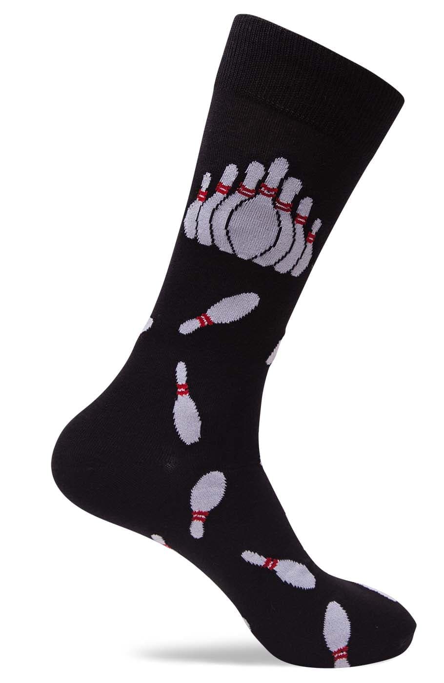 Mens Bowling Pin Socks